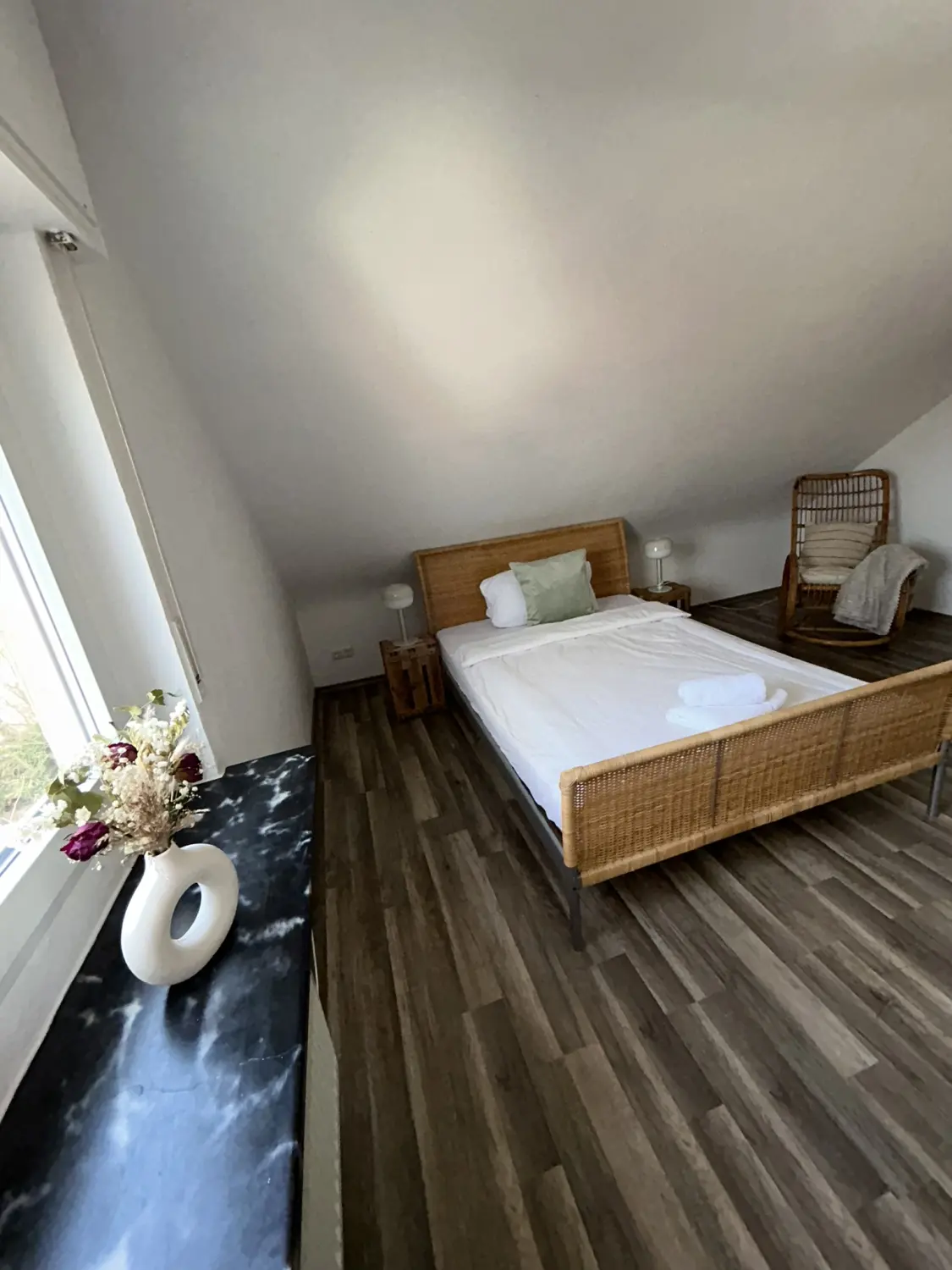 Ferienwohnung Schütz -  Möbliertes Apartment Schlafzimmer